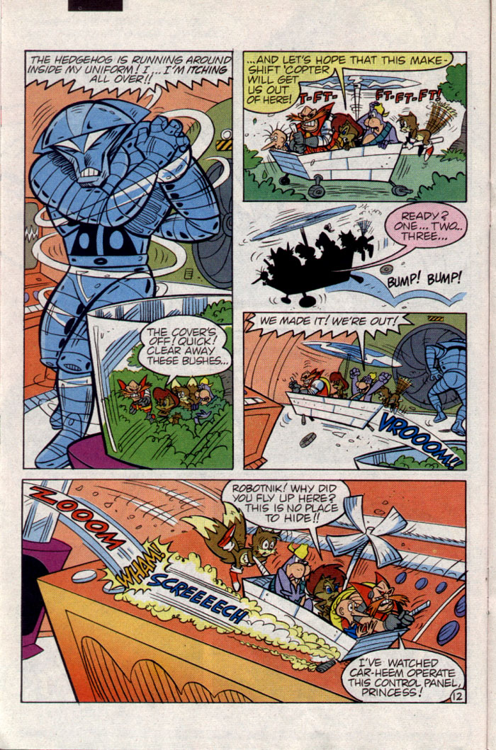 Sonic - Archie Adventure Series June 1995 Page 12